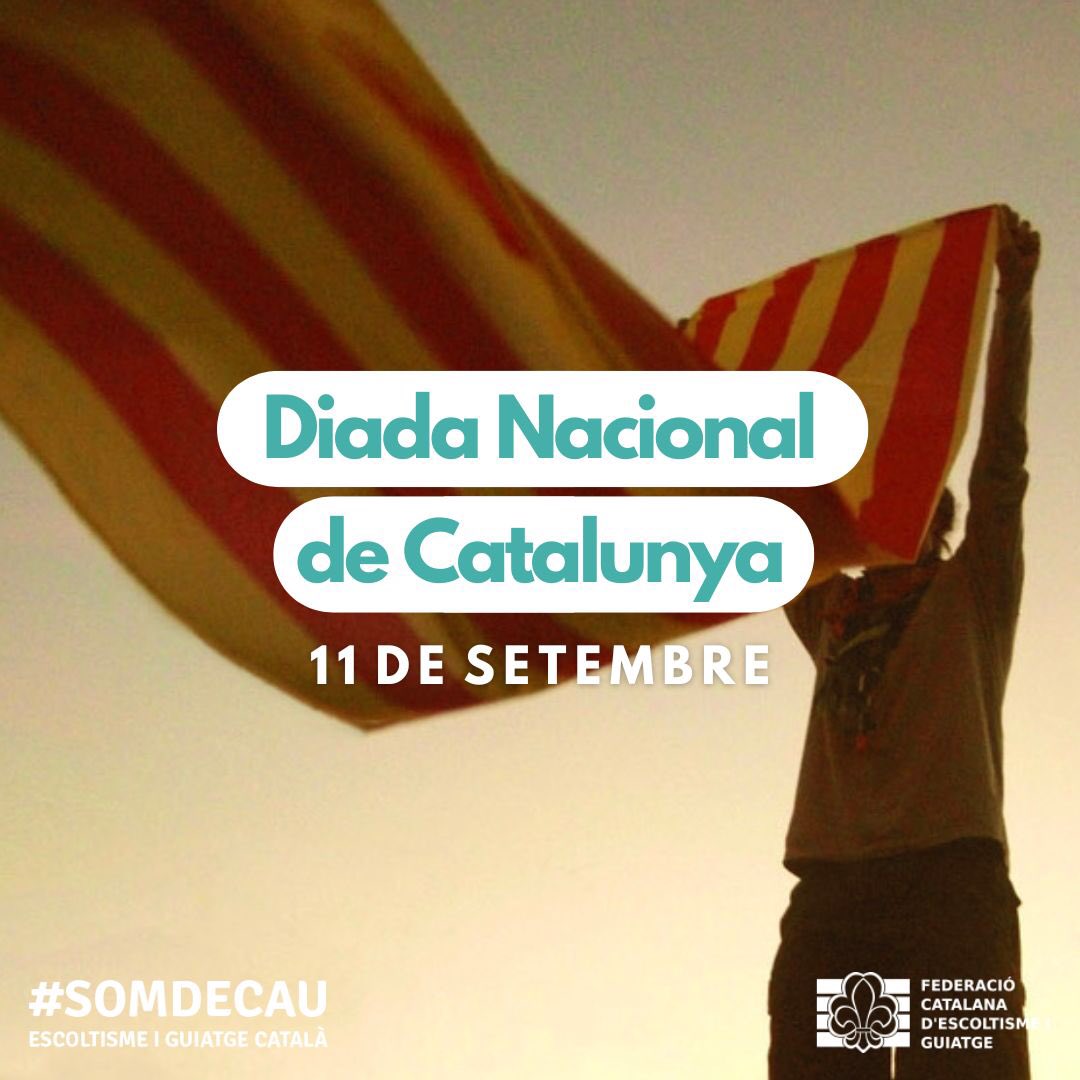 Avui, a la Diada Nacional de Catalunya volem celebrar la llengua i la cultura catalana com a eina vehicular de la nostra activitat educativa. Com a element cohesionador hem de continuar defensant el seu ús a través de tot el territori. 
Bona diada!