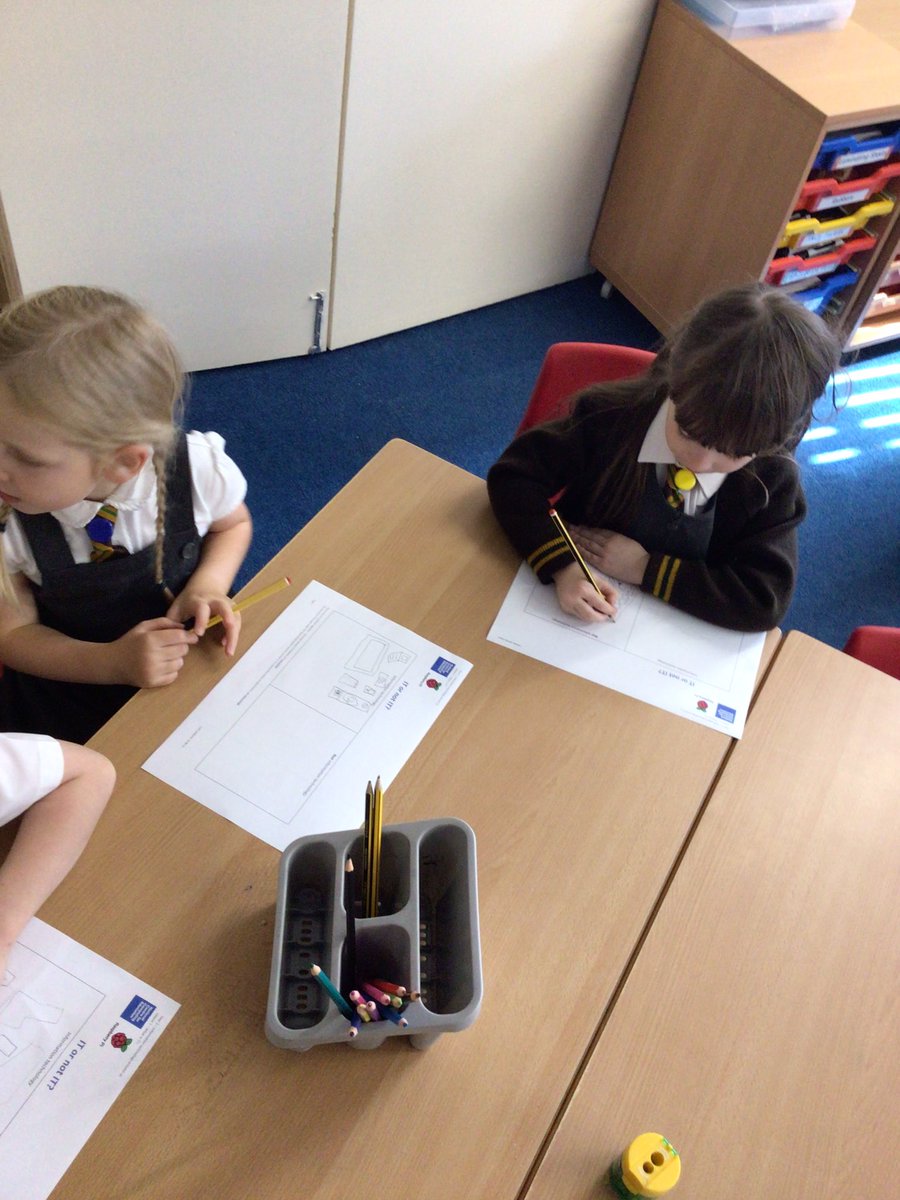 3StHerberts's tweet image. We have been comparing the differences between things that are information technology and things that are not. #StHerbertsComputing