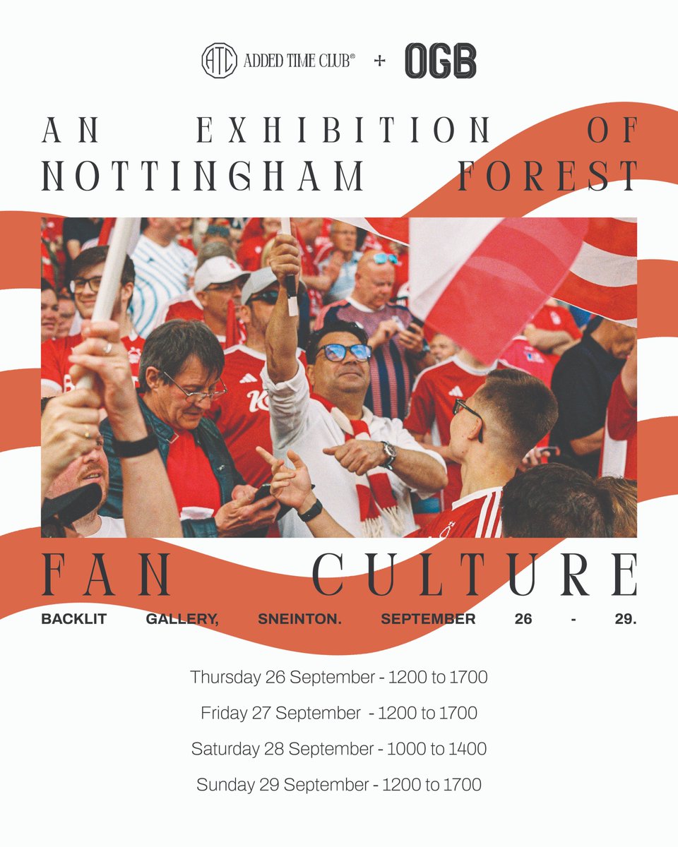 OurGloriousBanners (@gloriousbanners) on Twitter photo Just over a couple of weeks until the exhibition opens <a href="/BACKLITgallery/">BACKLIT</a>. 
Daily timings will be as follows:
Thursday 26 - 1200-1700
Friday 27 - 1200-1700
Saturday 28 - 1000-1400 (pre Fulham game)
Sunday 29 - 1200-1700
Entry is completely free.
#NFFC Just over a couple of weeks until the exhibition opens <a href="/BACKLITgallery/">BACKLIT</a>. 
Daily timings will be as follows:
Thursday 26 - 1200-1700
Friday 27 - 1200-1700
Saturday 28 - 1000-1400 (pre Fulham game)
Sunday 29 - 1200-1700
Entry is completely free.
#NFFC