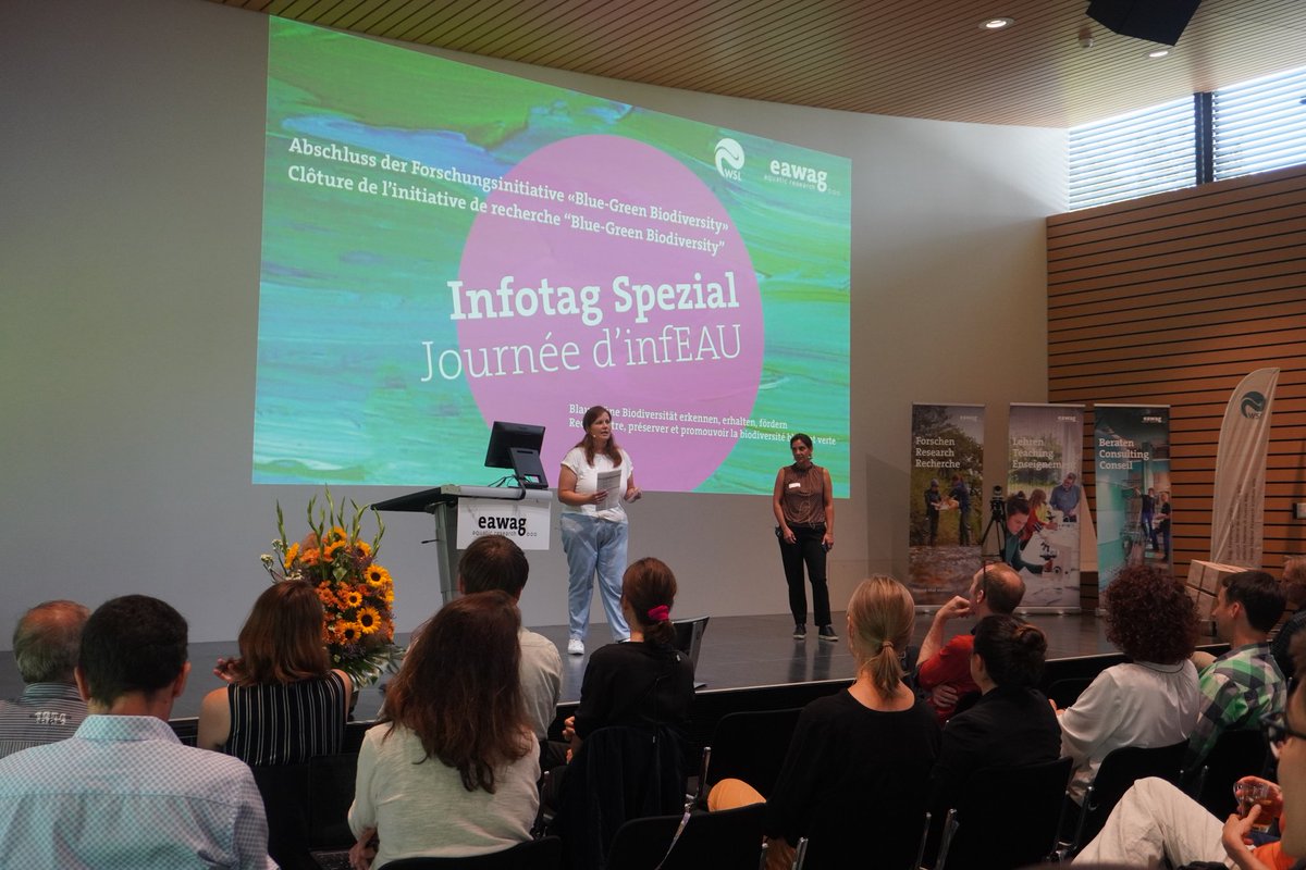 Dr. Maja Ilić (@majailiczg) on Twitter photo Last Tuesday, together with colleagues from <a href="/EawagResearch/">Eawag</a> & <a href="/WSL_research/">WSL Umweltforschung @wslresearch.bsky.social</a>, I had the pleasure to attend and the honour to moderate the #BGBInitiative final conference. This was a great opportunity to once again hear about everything that #BlueGreenBiodiversity has achieved 1/2 Last Tuesday, together with colleagues from <a href="/EawagResearch/">Eawag</a> & <a href="/WSL_research/">WSL Umweltforschung @wslresearch.bsky.social</a>, I had the pleasure to attend and the honour to moderate the #BGBInitiative final conference. This was a great opportunity to once again hear about everything that #BlueGreenBiodiversity has achieved 1/2