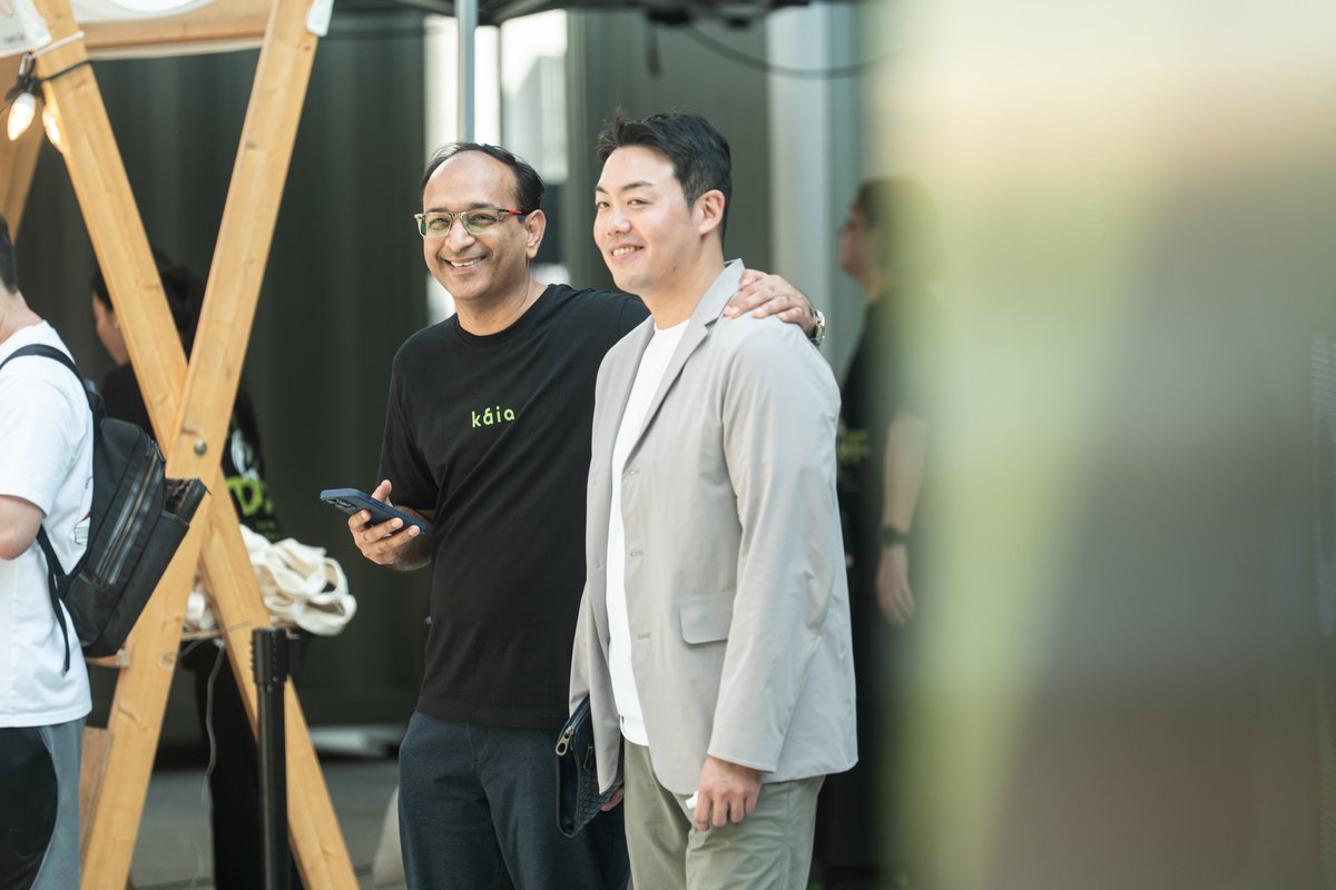 KaiaChain_KR's tweet image. Kaia Square Lounge 2024 가 성황리에 마무리 되었습니다!🥂

#KBW2024 기간동안 무려 1천명 이상의 많은 분들이 #KSL2024 에 방문해 주신 덕분에, 행사 분위기는 성공적이었습니다! Co-Host와 및 파트너 분들에게 깊은 감사를 전합니다 🔥🙌

행사현장은 어땠을까요? 스레드로 만나보세요! ⬇️🧵