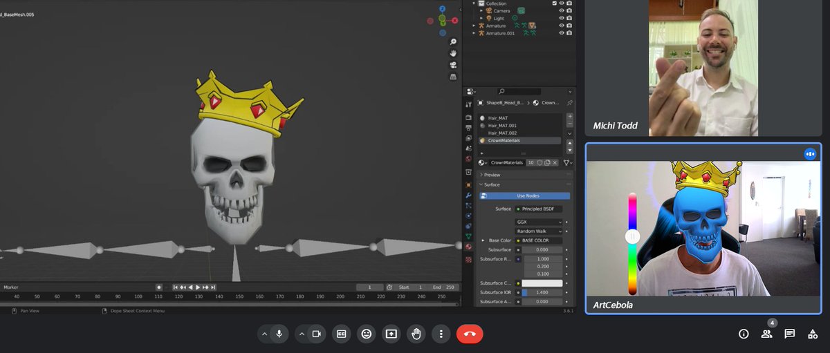 It is something happening 🤔
✌️💀👑

#decentraland #decentralandwearables