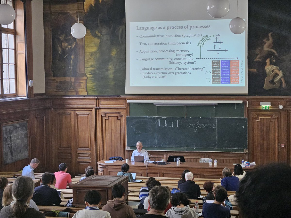 LIVE NOW: Arie Verhagen from Leiden University at the #LLcD2024 conference (Sorbonne University)