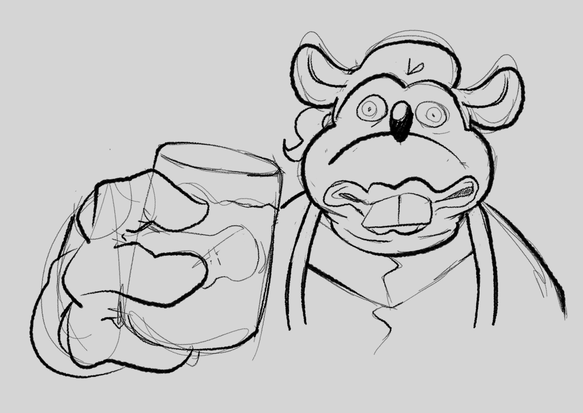 SquibbleDawg's tweet photo. dr ratflex says remember to hydrate (he loves you) take the glass of water
#bbieal #BaldisBasics #DrRatflex https://t.co/SnVQh9SSWL