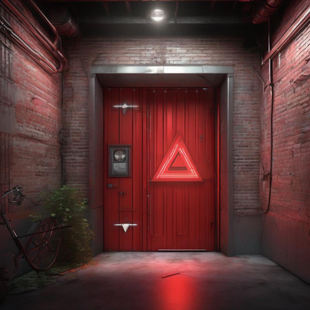 BantamDrexler's tweet photo. My upcoming #fiction #podcast, Digital Song, features an elite entertainment and investment group, called the Pyramid Club, located in industrial Brooklyn, NY. It is represented by a triangle and star, and its main entrance has a bright red door. 

#stories #scifi #AI https://t.co/W8rUqBa5wP