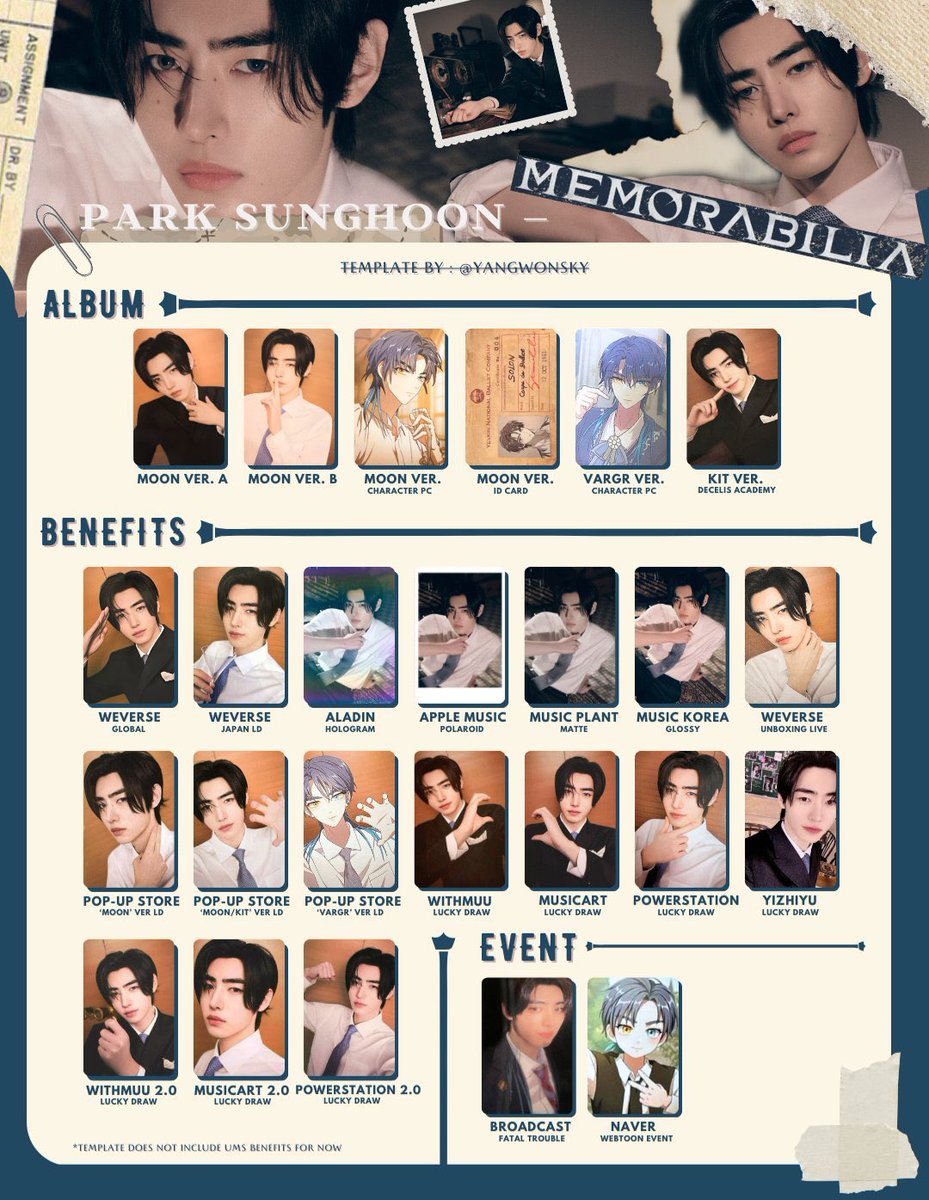 #enbuy sunghoon memorabilia, drop wangdom