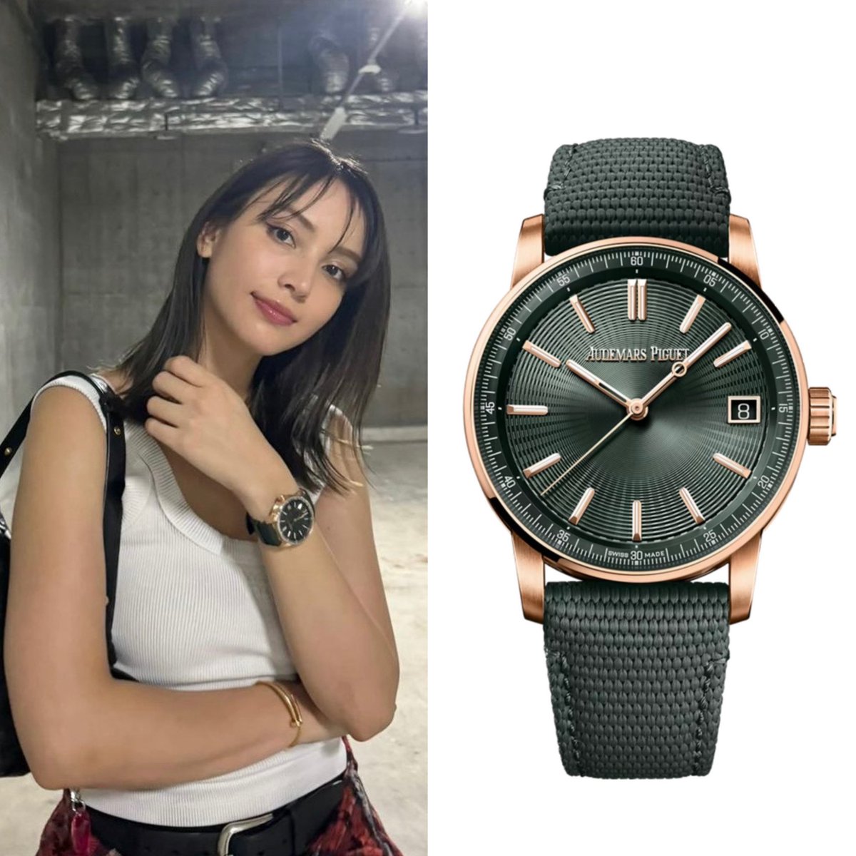 滝沢カレン オーデマ・ピゲ CODE 11.59 定価:約512万円