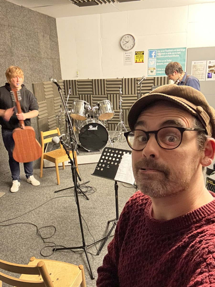 Back in the room with the acoustics!