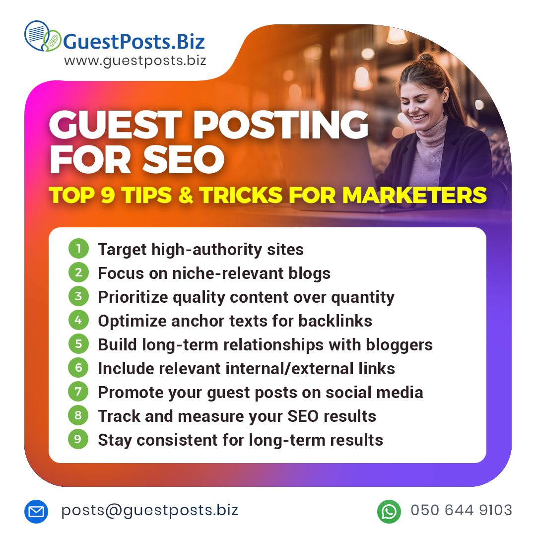 GuestPostsBiz's tweet image. Guest Posting Tips

guestposts.biz