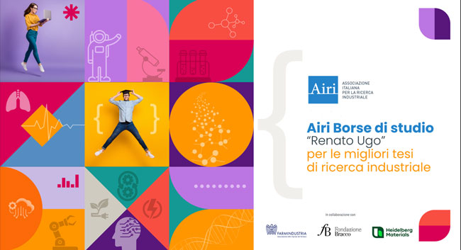 𝐁𝐨𝐫𝐬𝐞 𝐝𝐢  𝐒𝐭𝐮𝐝𝐢𝐨 𝐑𝐞𝐧𝐚𝐭𝐨 𝐔𝐠𝐨 𝐩𝐞𝐫 𝐥𝐞 𝐦𝐢𝐠𝐥𝐢𝐨𝐫𝐢 𝐭𝐞𝐬𝐢  𝐝𝐢 𝐫𝐢𝐜𝐞𝐫𝐜𝐚 𝐢𝐧𝐝𝐮𝐬𝐭𝐫𝐢𝐚𝐥𝐞 STEM: 𝐧𝐮𝐨𝐯𝐚 𝐞𝐝𝐢𝐳𝐢𝐨𝐧𝐞!
🎓in collaborazione con <a href="/FarmindustriaTW/">Farmindustria</a> , <a href="/FondBracco/">Fondazione Bracco</a> e <a href="/hd_materialsIT/">Heidelberg Materials Italia</a>

airi.it/bando/borse-di…