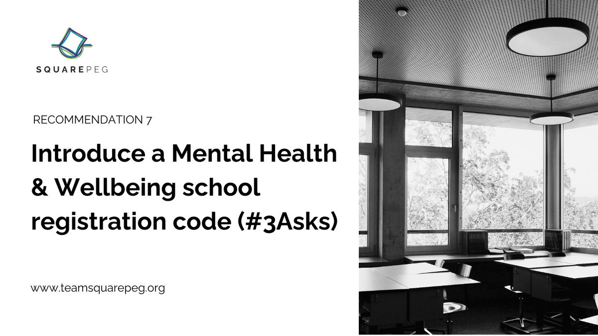 teamsquarepeg's tweet photo. Our #3Asks and #12Recommendations provide solutions and a roadmap to addressing the school attendance crisis appropriately and courageously.
@Tamsin_J_Ford @Place2Be @CYPMentalHealth @CentreforMH @MindCharity @AdoptionUK @TheDifferenceEd @ASCL_UK @NotFineinSchool https://t.co/C2LsEiD3jQ