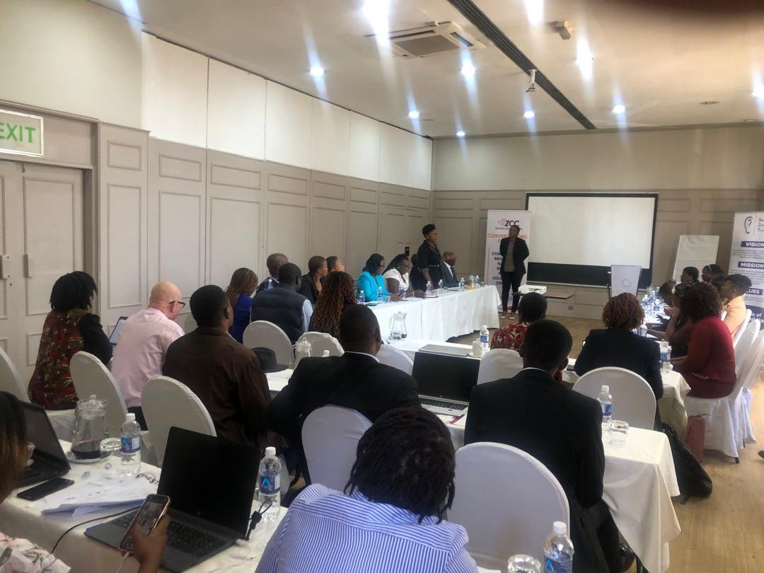 Zimbabwe Council of Churches (@zccinzim) on Twitter photo THREAD
1/3 <a href="/zccinzim/">Zimbabwe Council of Churches</a> together with other members under the banner of <a href="/ZHOCD/">ZHOCD </a> <a href="/catholic_and/">Catholic Commission for Justice and Peace Zimbabwe</a> , <a href="/EFZZIMBABWE/">EFZ</a>, <a href="/udaciza/">UDACIZA</a> ) and <a href="/DeafZimTrust/">Deaf Zimbabwe Trust</a> currently conducting a parliamentary engagement meeting with persons with disabilities.
<a href="/edmnangagwa/">President of Zimbabwe</a> <a href="/UNESCO/">UNESCO 🏛️ #Education #Sciences #Culture 🇺🇳</a> <a href="/trocaire/">Trócaire</a> <a href="/euinzim/">EU Delegation to Zimbabwe 🇪🇺</a> <a href="/Sightsavers/">Sightsavers</a> THREAD
1/3 <a href="/zccinzim/">Zimbabwe Council of Churches</a> together with other members under the banner of <a href="/ZHOCD/">ZHOCD </a> <a href="/catholic_and/">Catholic Commission for Justice and Peace Zimbabwe</a> , <a href="/EFZZIMBABWE/">EFZ</a>, <a href="/udaciza/">UDACIZA</a> ) and <a href="/DeafZimTrust/">Deaf Zimbabwe Trust</a> currently conducting a parliamentary engagement meeting with persons with disabilities.
<a href="/edmnangagwa/">President of Zimbabwe</a> <a href="/UNESCO/">UNESCO 🏛️ #Education #Sciences #Culture 🇺🇳</a> <a href="/trocaire/">Trócaire</a> <a href="/euinzim/">EU Delegation to Zimbabwe 🇪🇺</a> <a href="/Sightsavers/">Sightsavers</a>
