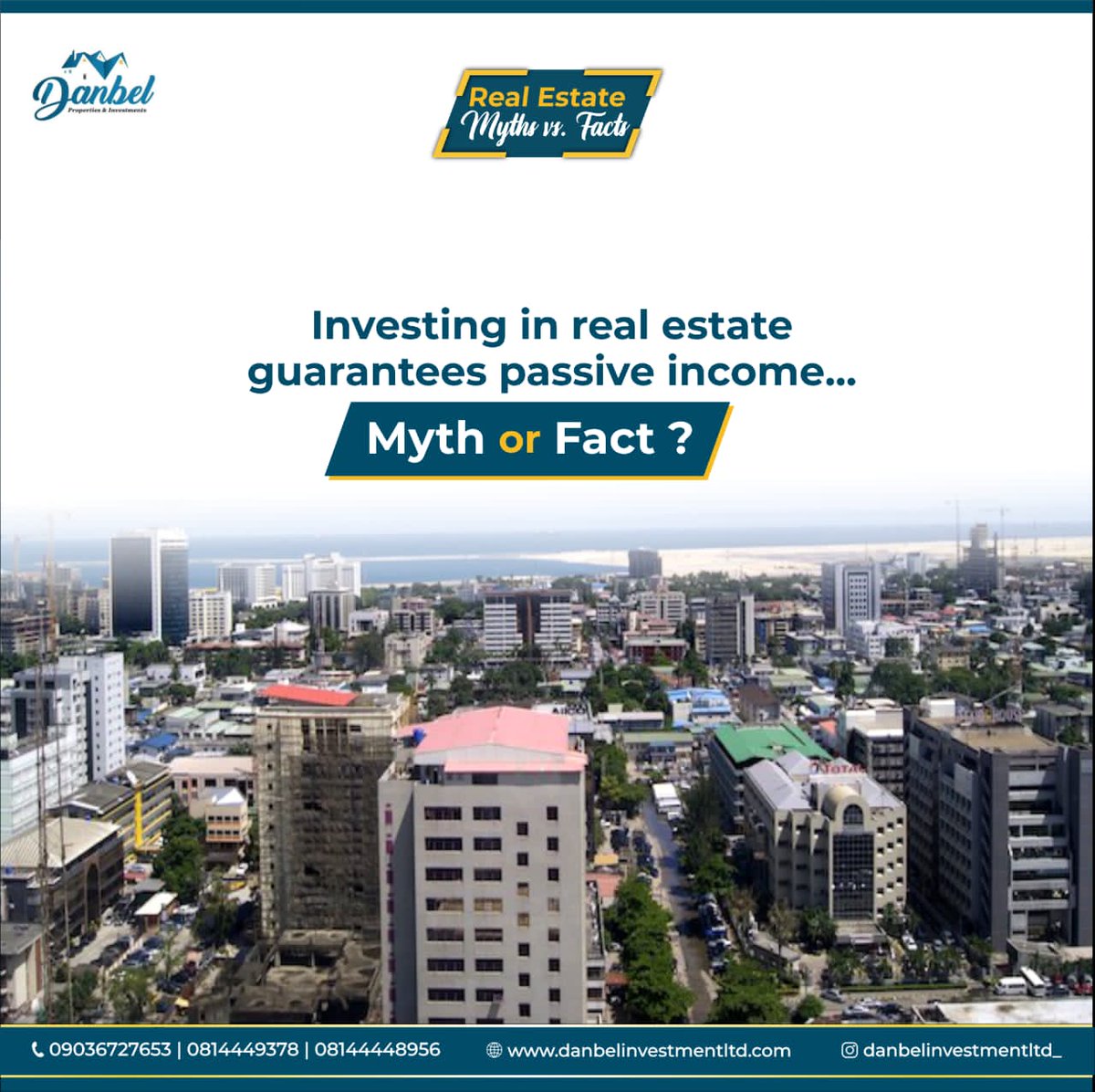 danbelproperty's tweet photo. Fact ! With rental properties or commercial spaces, real estate can generate steady passive income streams. Smart investments in the right areas increase the likelihood of passive income, but success requires careful planning and oversight. https://t.co/VoDwFpUa0u