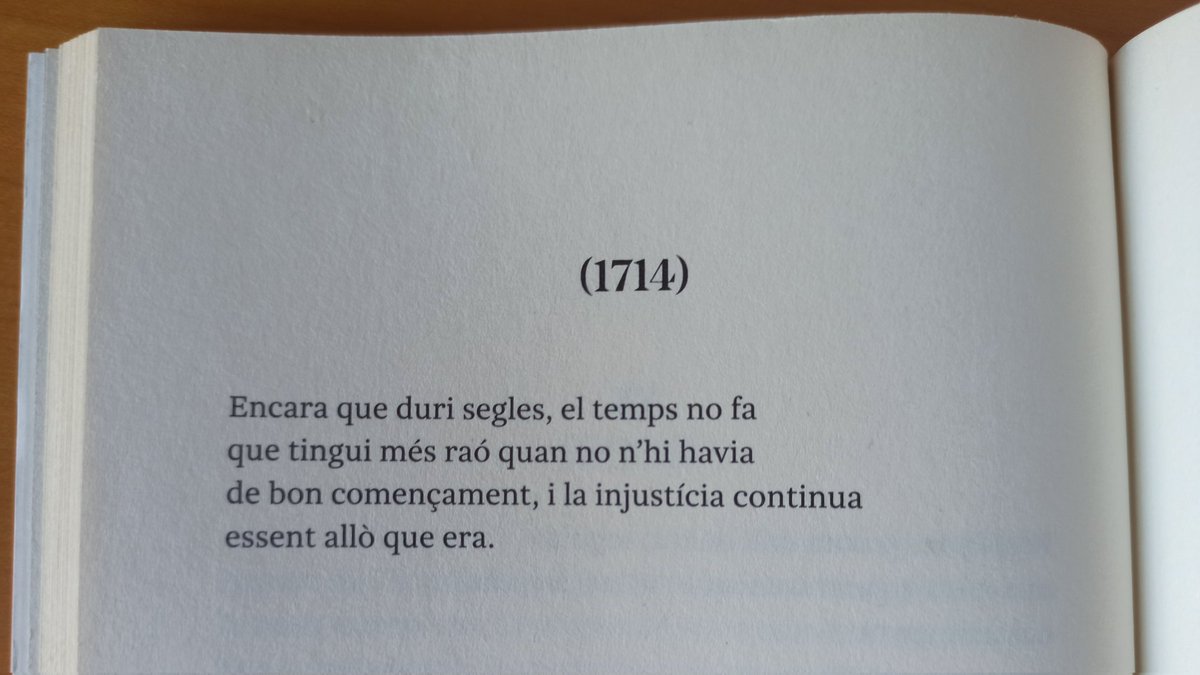 1714 de Joan Brossa a "Poemes inèdits"  
Bona #Diada2024 ✊🏽