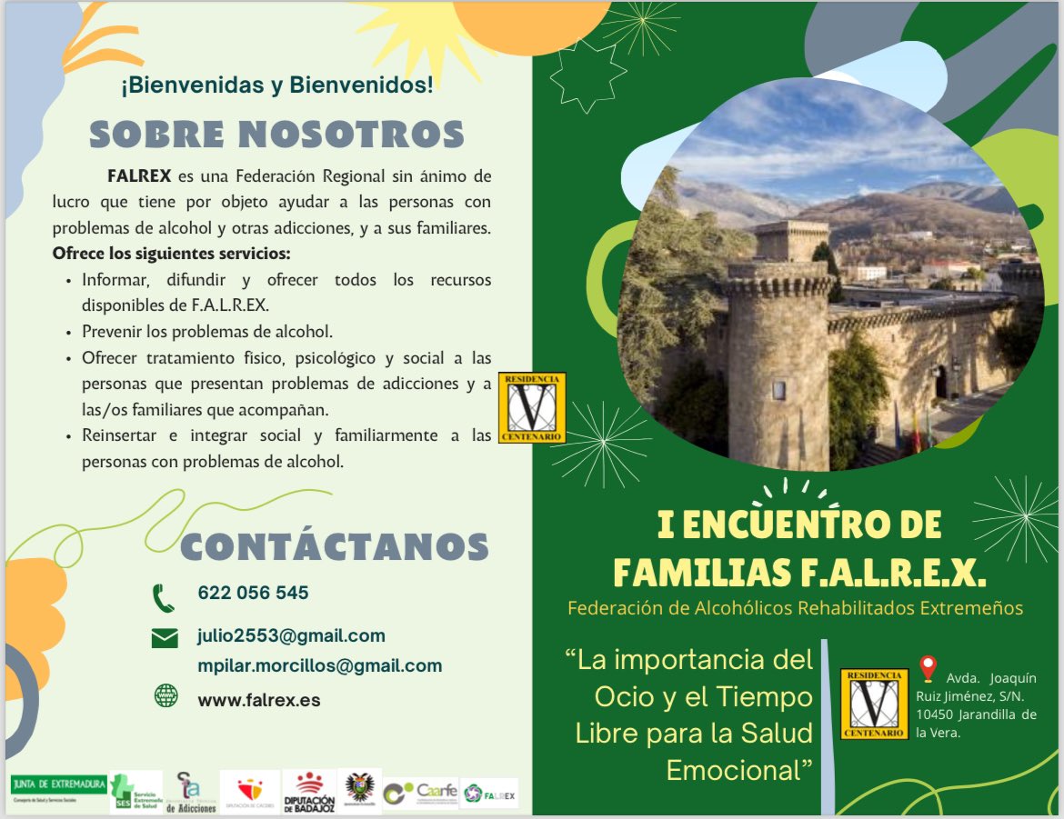 mpilarmorcillo's tweet photo. 👏🏼👏🏼👏🏼👏🏼Muchas gracias al _Equipo de Voluntariado_ que está haciendo posible este I Encuentro de Familias FALREX “La importancia del Ocio y el Tiempo Libre en la Salud Emocional“.
👉🏼Nuestro *VOLUNTARIADO* es la fuerza de *FALREX*! #caarfe #falrex #adicciones #saludemocional https://t.co/h7eJ5HashU