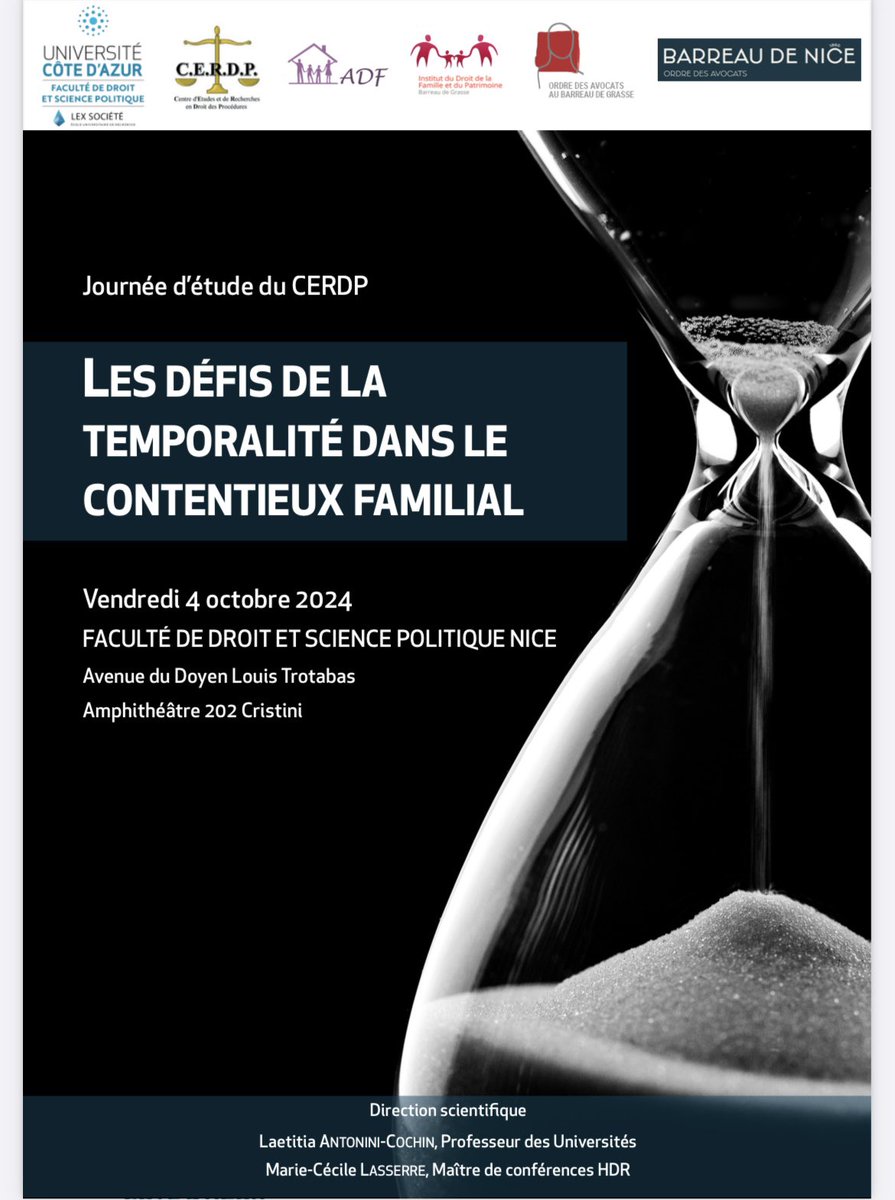 Prochain colloque du CERDP.
<a href="/cerdp1201/">CERDP</a> 
<a href="/DroitScPoNice/">DroitSciencePoNice</a> 
<a href="/Univ_CotedAzur/">Université Côte d'Azur</a>