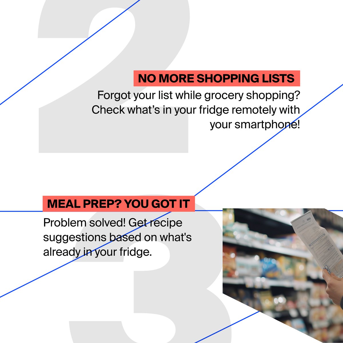 smartwaytodoit's tweet image. Technology and homes are a match made in heaven. In ‘Make Your Home Smart’ 🏠💡, we&apos;ll start with the kitchen and let you know right away: you won&apos;t be able to say no to a #SmartFridge!