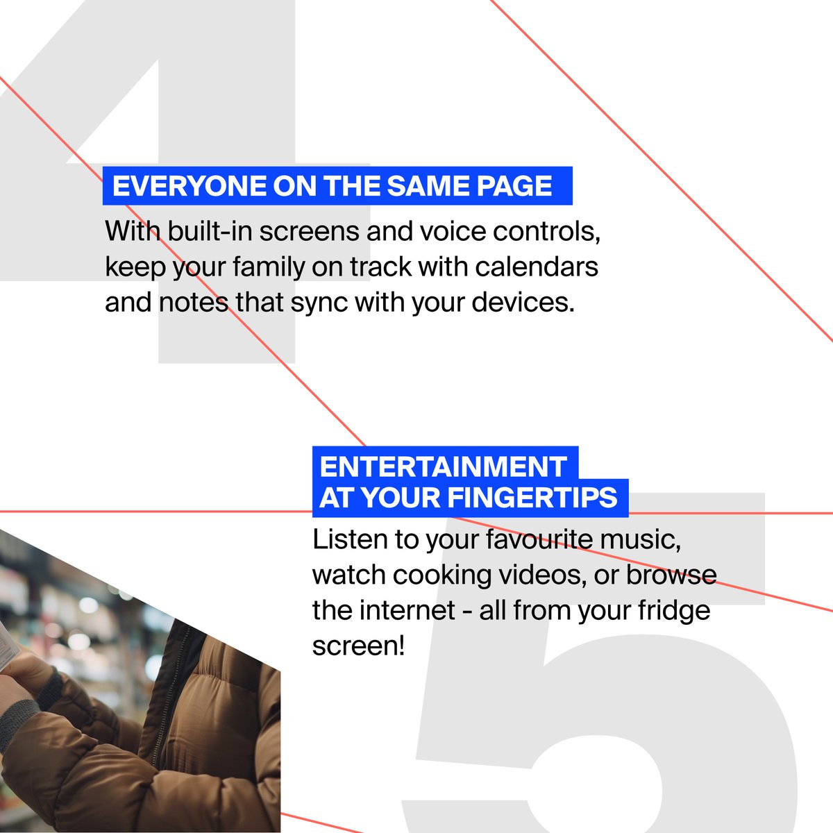smartwaytodoit's tweet image. Technology and homes are a match made in heaven. In ‘Make Your Home Smart’ 🏠💡, we&apos;ll start with the kitchen and let you know right away: you won&apos;t be able to say no to a #SmartFridge!