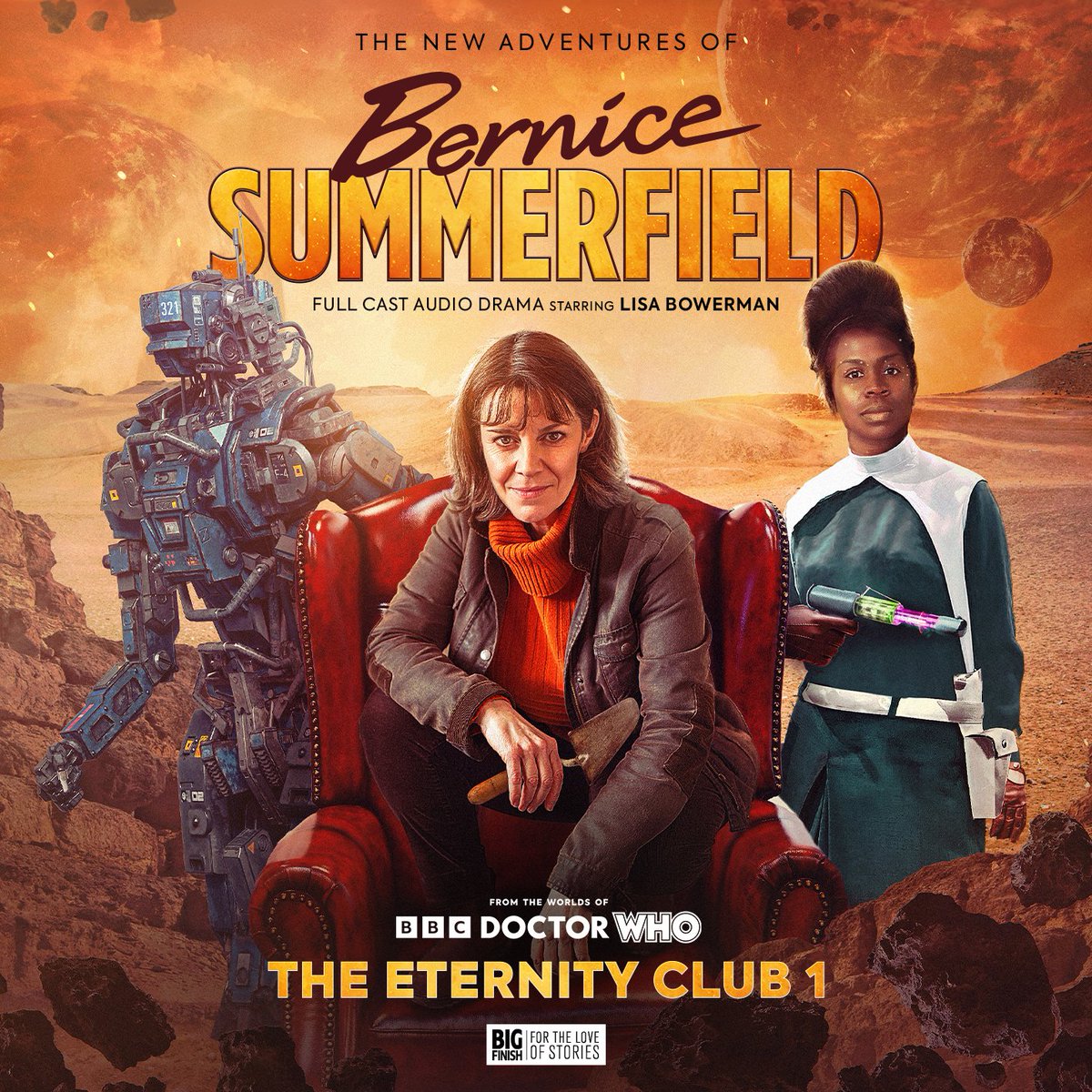 bigfinish's tweet image. ⛏️ OUT NOW ⛏️ The first lady of Big Finish is back! bgfn.sh/Benny81