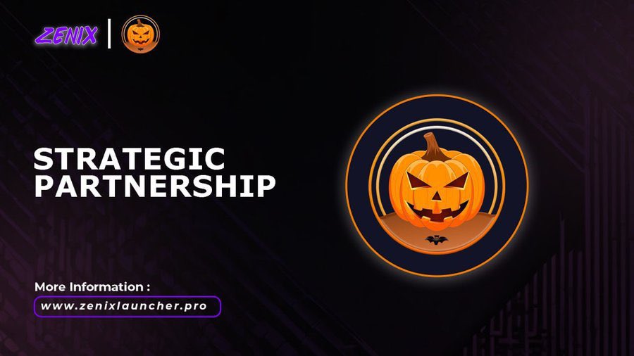 Halloween World Backup 🎃 (@ween_backup) on Twitter photo 🎃We are thrilled to announce the partnership with <a href="/zenixlauncher/">Zenix Launcher</a>
✅ Zenix Launchpad is a Multichain Decentralized Fundraising Platform for Web3 projects, offering efficient capital acquisition and extensive marketing support.
For more information: t.me/halloween_upda… 🎃We are thrilled to announce the partnership with <a href="/zenixlauncher/">Zenix Launcher</a>
✅ Zenix Launchpad is a Multichain Decentralized Fundraising Platform for Web3 projects, offering efficient capital acquisition and extensive marketing support.
For more information: t.me/halloween_upda…
