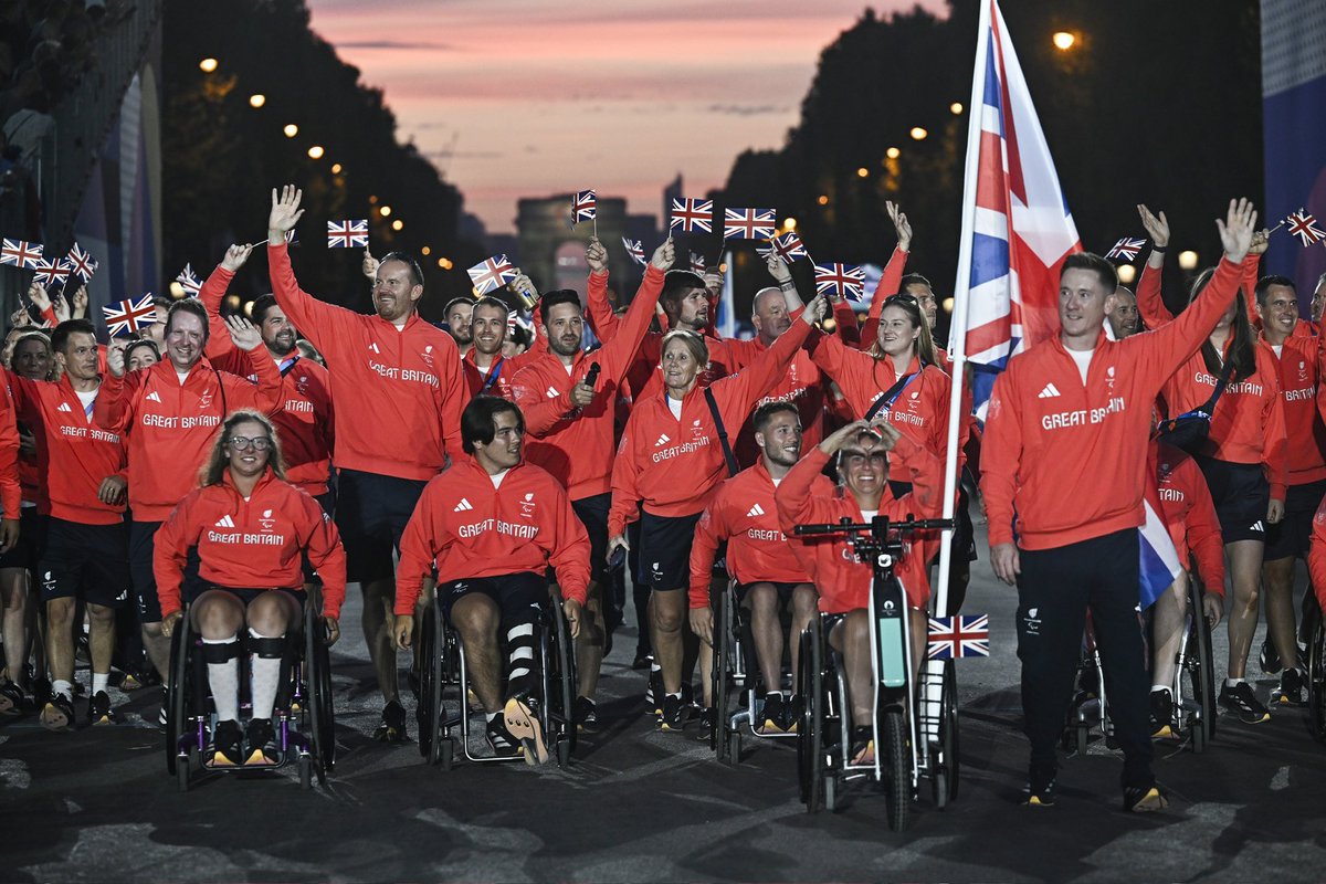 Iconic. 🇬🇧❤️🇫🇷

#ParalympicsGB #Paris2024