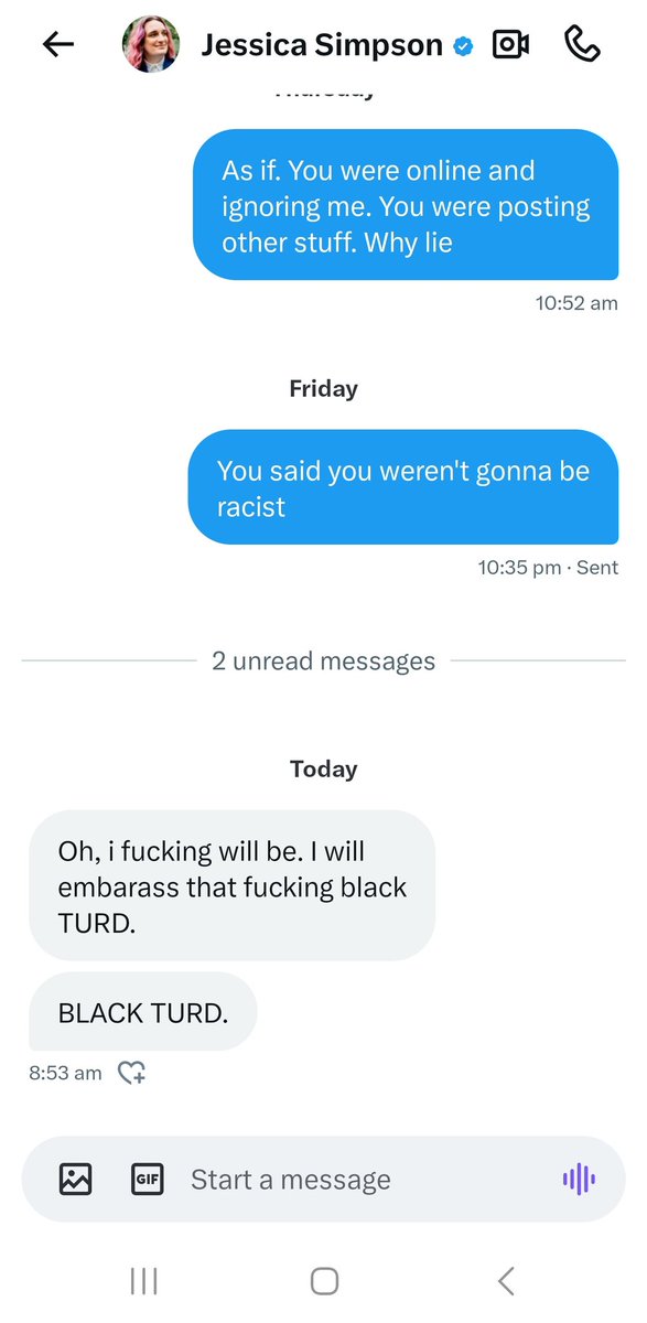 SFUJessica_Pglu's tweet photo. @Vancouverismism @Vancouverismism   Still not calling out the racist transphobic criminal harasser in the story? @sfujessica .lAre u selective of what racism u care about they even posted RACISM on your tweet last night. After you were shown Jessica yaniv simpson publicly saying "ni@ger" #antifa https://t.co/BW3AWXJArI