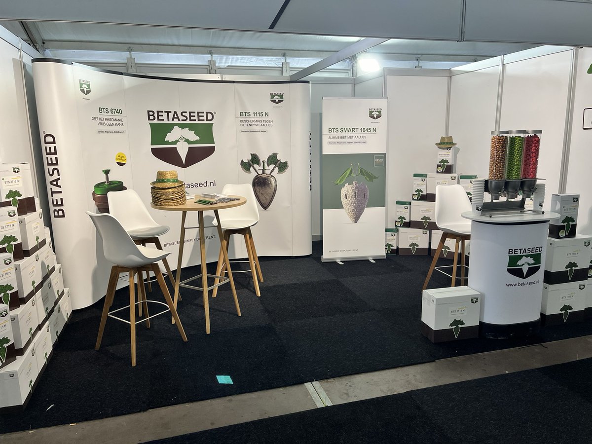 Team #Betaseed is weer present op de #ATH te Biddinghuizen. Alle telers van harte welkom op onze stand de komende 4 dagen