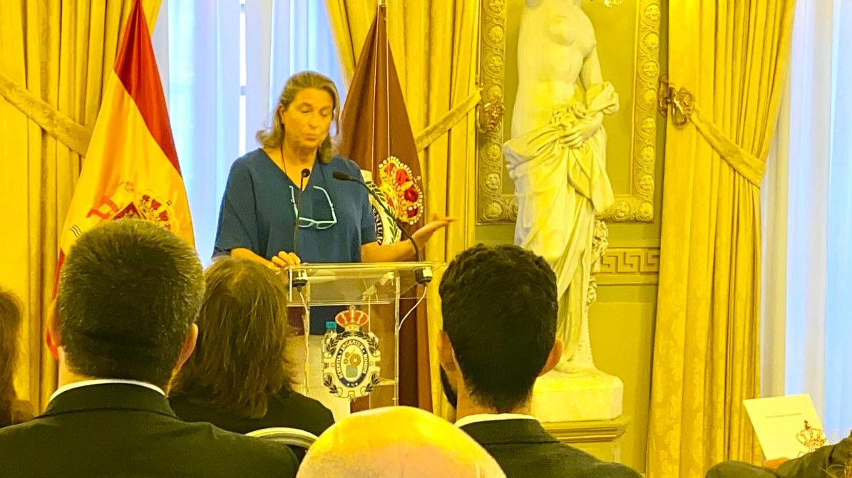 Universidad Politécnica de Madrid (@la_upm) on Twitter photo La profesora de la #UPM Sara Gómez, directora del proyecto <a href="/Mujeringenieria/">Mujer e Ingeniería</a> de <a href="/RAI_Ingenieria/">Real Academia de Ingeniería</a>, destaca la importancia de la pasión de los profesores, que tienen un enorme "poder transformador" como "referentes" de los estudiantes.
#somosUPM <a href="/unicomplutense/">Complutense</a> <a href="/ICEUPM/">Instituto de Ciencias de la Educación - U.P.M.</a> La profesora de la #UPM Sara Gómez, directora del proyecto <a href="/Mujeringenieria/">Mujer e Ingeniería</a> de <a href="/RAI_Ingenieria/">Real Academia de Ingeniería</a>, destaca la importancia de la pasión de los profesores, que tienen un enorme "poder transformador" como "referentes" de los estudiantes.
#somosUPM <a href="/unicomplutense/">Complutense</a> <a href="/ICEUPM/">Instituto de Ciencias de la Educación - U.P.M.</a>
