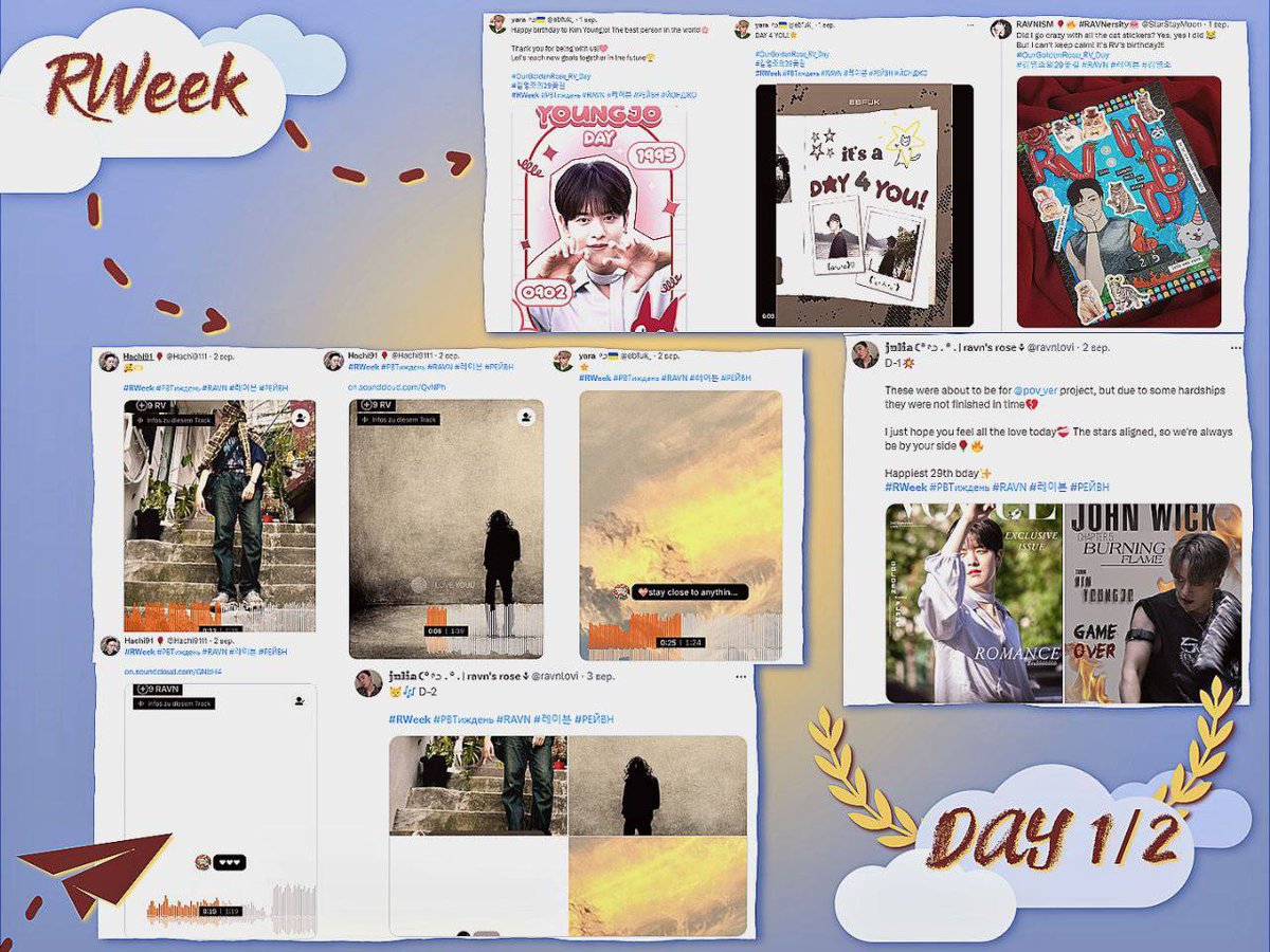 ravn_ukraine's tweet photo. 🌹Dear Roses!🌹

Here are the wonderful results of our efforts!🙏💫

Thank you so much for your participation, look for your photos/screenshots and enjoy watching!🤩✨

#RWeek #РВТиждень #RAVN #레이븐 #РЕЙВН https://t.co/hGJ58xWc1m