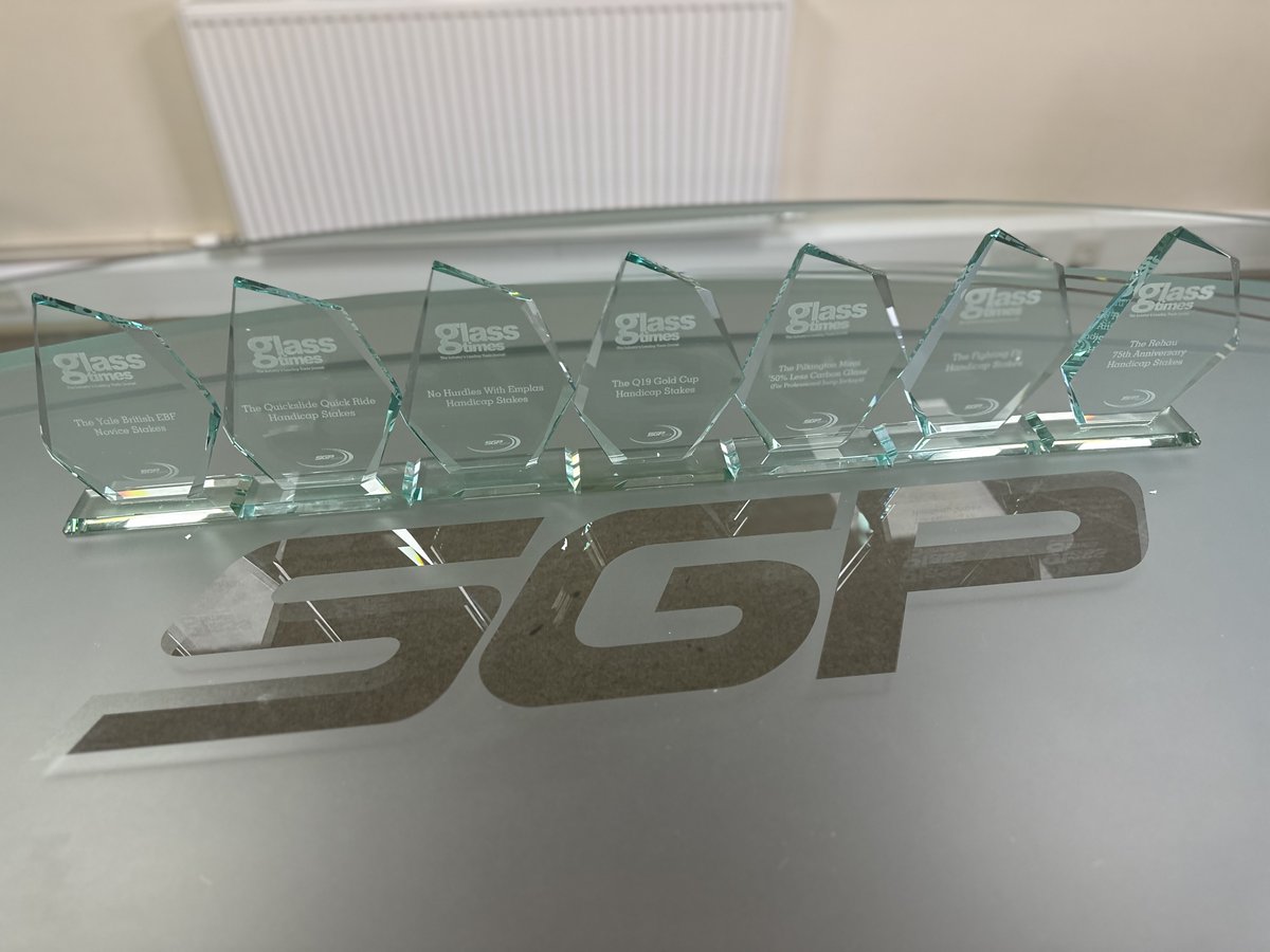 Specialist Glass (@sgp_ltd) on Twitter photo We're delighted to share these stunning bespoke trophies for <a href="/glasstimes/">Glass Times</a> Raceday at Epsom Racecourse tomorrow 🐎
#bespokeglass #glasssolutions #glasstimes #glassindustry #epsomracecourse #raceday We're delighted to share these stunning bespoke trophies for <a href="/glasstimes/">Glass Times</a> Raceday at Epsom Racecourse tomorrow 🐎
#bespokeglass #glasssolutions #glasstimes #glassindustry #epsomracecourse #raceday