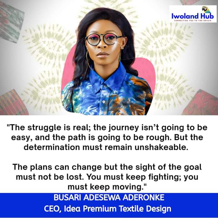 Iwolandhub's tweet image. @AderonkeIdea, a proud CEO of @IdeaTextile . She is also a loyal top fan of Iwoland Hub, who has consistently shown her support.

With her industrious spirit, hard work &amp;amp; intelligence, Aderonkẹ has grown her brand into the most trusted &amp;amp; reliable source of quality Adire in Osun