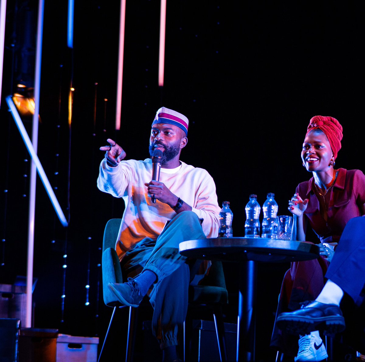 Stoke The Embers (@stoketheembers_) on Twitter photo The <a href="/ShiftersPlay/">Shifters</a> Post Show Writers Q&A, with <a href="/benelombe/">Benedict Lombe</a> & <a href="/InuaEllams/">The Typo King FRSL / FRSA</a>, hosted by <a href="/dela_ruthh/">Dela🌸</a>. A brilliant conversation on the world and inspiration around Lombe’s electric West End play.
Shifters closes October 12 at the Duke of York Theatre. Catch it while you can 🔥 The <a href="/ShiftersPlay/">Shifters</a> Post Show Writers Q&A, with <a href="/benelombe/">Benedict Lombe</a> & <a href="/InuaEllams/">The Typo King FRSL / FRSA</a>, hosted by <a href="/dela_ruthh/">Dela🌸</a>. A brilliant conversation on the world and inspiration around Lombe’s electric West End play.
Shifters closes October 12 at the Duke of York Theatre. Catch it while you can 🔥