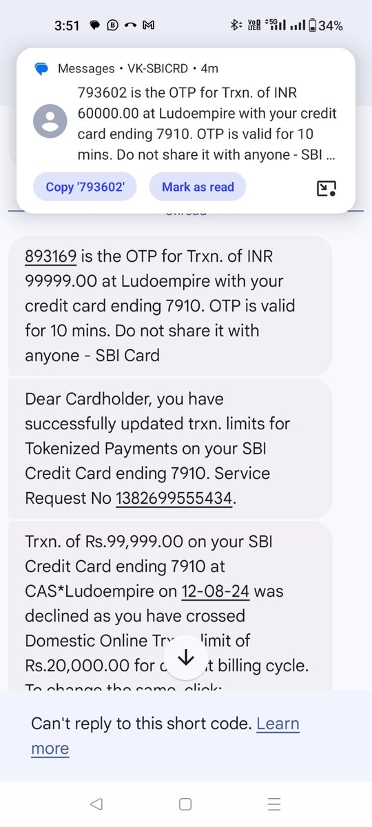 DEEPIKARASTOGI2's tweet photo. @SBICard_Connect @TheOfficialSBI @myogioffice . SBI card is dealing the matter with extreme litharge. I urge you to take action to punish the culprits and refund me my hard earned money. https://t.co/2cRf06LnwR