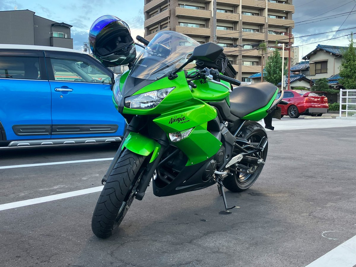 k1cbr's tweet photo. やっとNinjaに乗れるようになった https://t.co/yE0BJJ5NoL