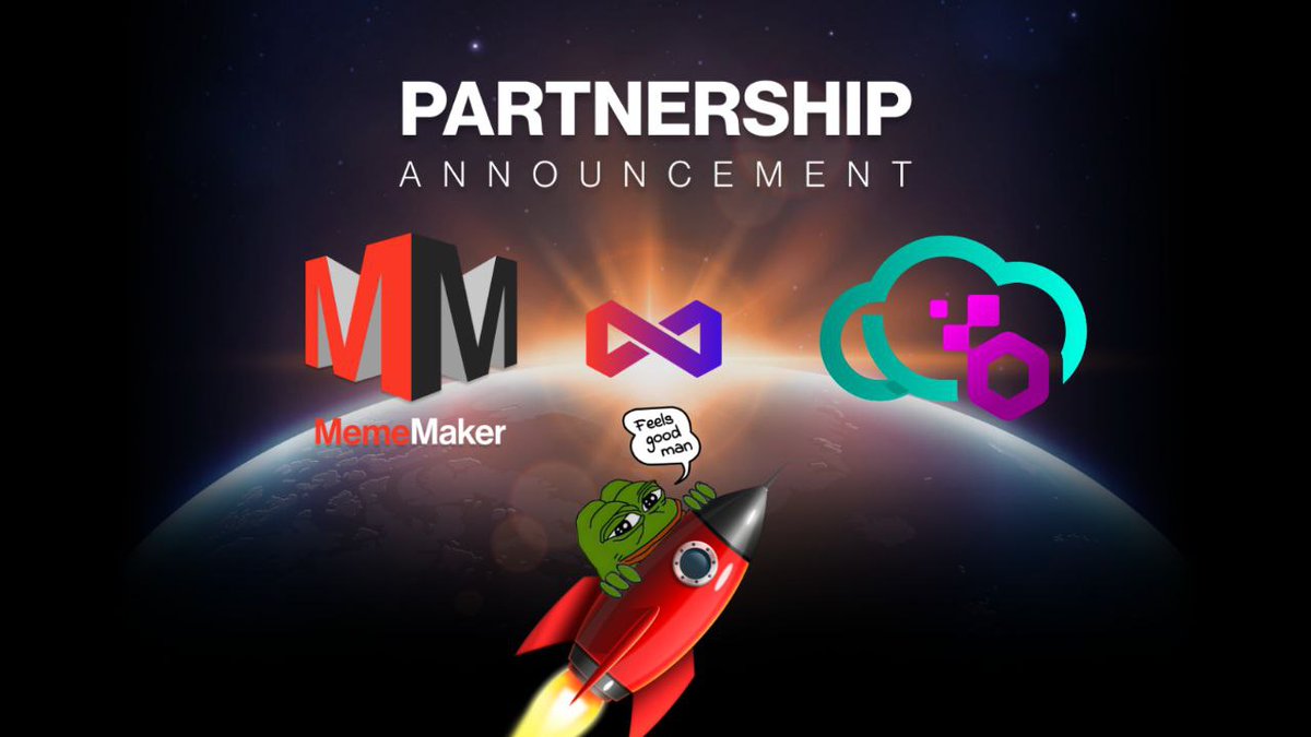 MemeMaker (@mememakermfs) on Twitter photo π¨ **New Partnership Alert!** π¨
**MemeMakerMF** is excited to announce our collaboration with <a href="/Chaincloud_CCT/">ChainCloud</a> CCTthe cloud-based blockchain accelerator infrastructure system thatβs open to the global public chain ecosystem!
**ChainCloud** is transforming blockchain π¨ **New Partnership Alert!** π¨
**MemeMakerMF** is excited to announce our collaboration with <a href="/Chaincloud_CCT/">ChainCloud</a> CCTthe cloud-based blockchain accelerator infrastructure system thatβs open to the global public chain ecosystem!
**ChainCloud** is transforming blockchain
