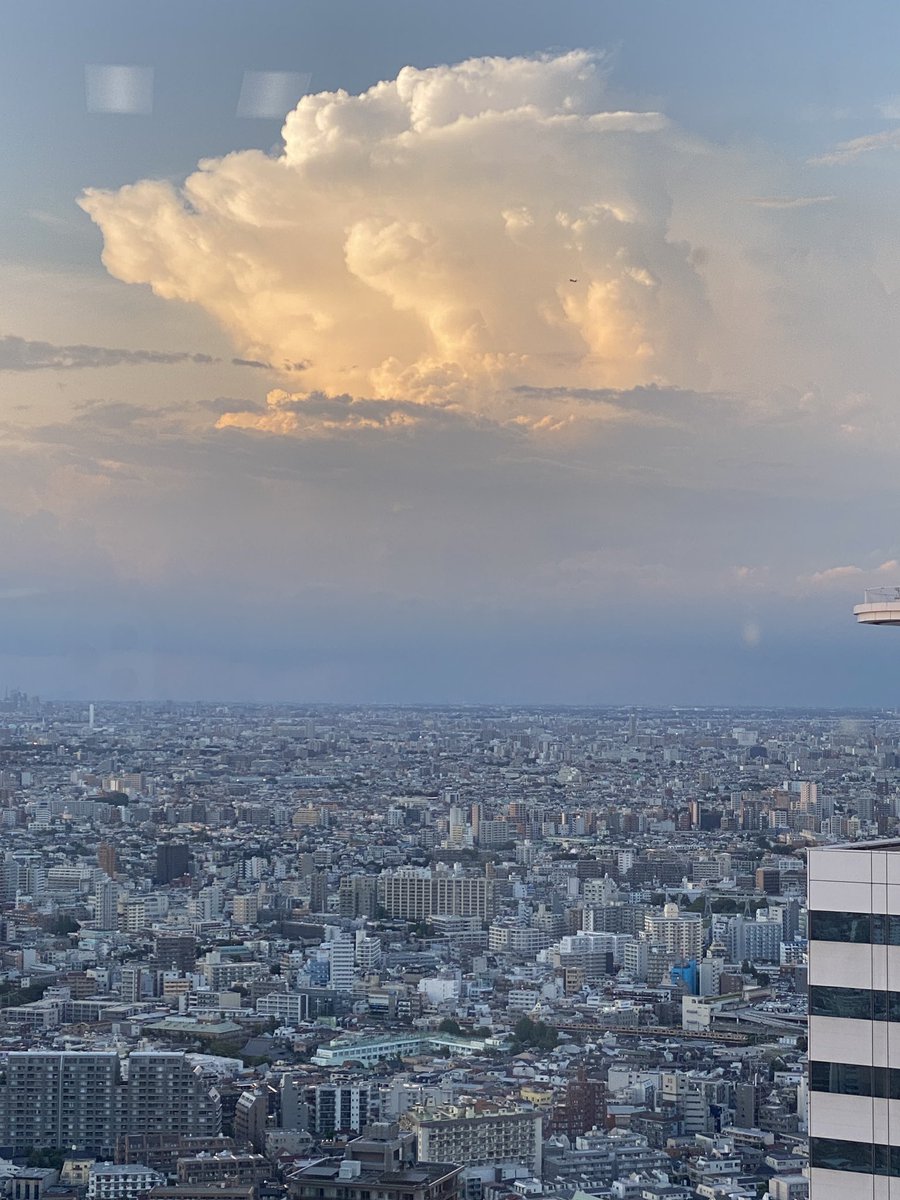 いい雲で出てるなー☁️勝手にあの雲の中にラピュタがある気がしてる🏰
