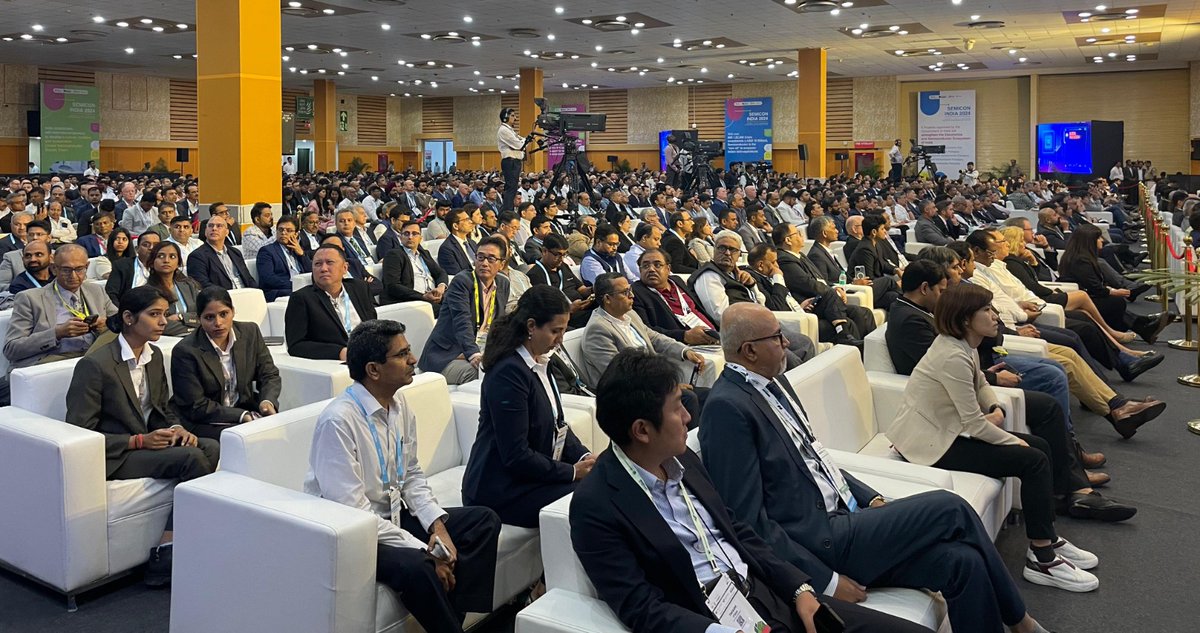 Hon’ble Prime Minister, Shri Narendra Modi inaugurated the #SemiconIndia2024 event with his august presence at the India Exposition Mart in Greater Noida. This is a three-day event, focused on the semiconductor design and manufacturing in India, with Hon’ble PM’s vision to