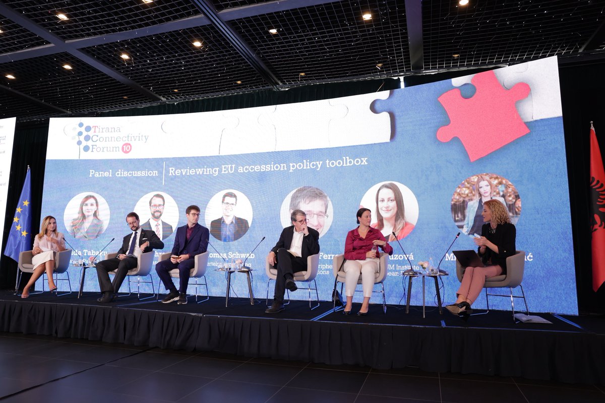 What are the latest institutional and policy developments in Brussels that could impact the pace of accession and its benefits for Europe’s citizens? 🌍 

The 3⃣rd panel of #TCF2024 will address this question while providing updates and key insights.

<a href="/jorida_tabaku/">Jorida Tabaku</a> @kuvendiSh