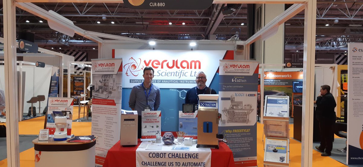 VerulamScienti1's tweet image. Day 1 of @CLRExpo Pop to Stand CLR-B80 

#VerulamScientific #ElectrochemicalDetection #PFASAnalysis #BiologicalAirMonitoring #AirSamplingSolutions #CONTAM #Dioxins #PCBs #AutomatedSamplePreparation #lctech #furans #environmentanalysis #coriolis #CLR24