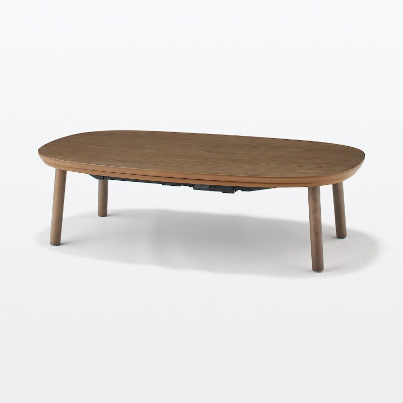 タモ材こたつ110cm布団セット/ローテーブル机/座卓 【美品】MUJI無印良品 タモ材こたつ110cm布団セット/ローテーブル机/座卓 【美品】MUJI無印良品