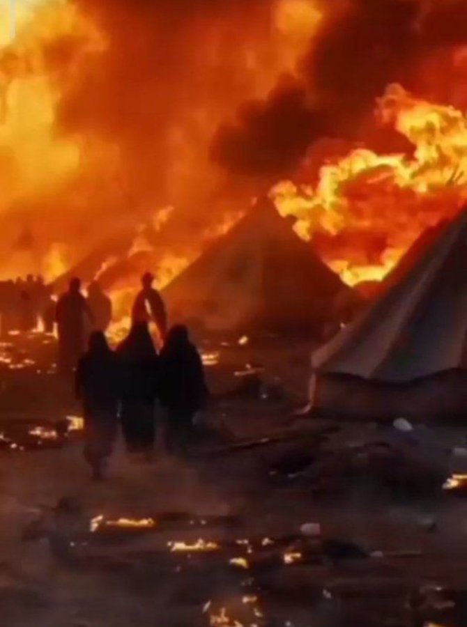 Si esto lo hubiese hecho Hamás abriría informativos y llenaría portadas. Como ha sido Israel el que le ha lanzado bombas a 20 tiendas de campaña con refugiados no pasa nada.