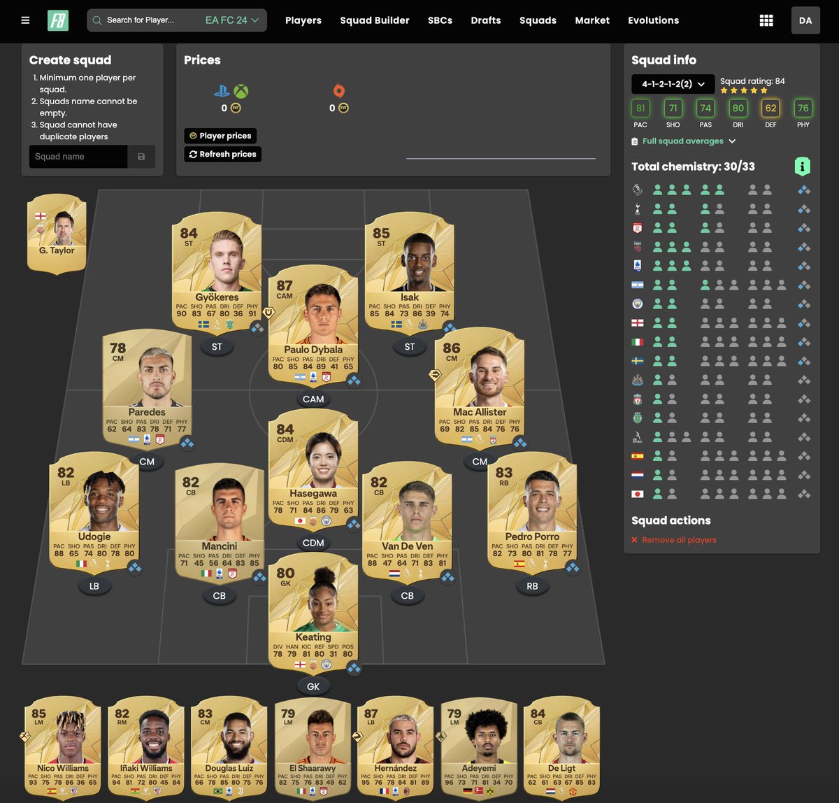 FUTBIN's tweet image. 👀 The FUTBIN FC 25 Database is growing...

Over 250 official cards are now in, those starter teams are coming together nicely🤝