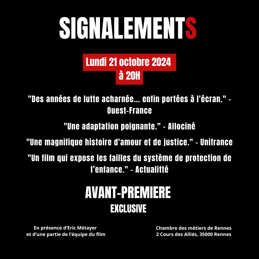 📢 Signalements avec Cécile Bois &amp; Bruno Solo, raconte le combat de Laurence Brunet-Jambu pour protéger sa nièce. 💔

« Des années de lutte acharnée... enfin portées à l'écran. » - Ouest-France « Une adaptation poignante. » - Allociné ⬇️ <a href="/Metayereric/">Métayer eric</a>