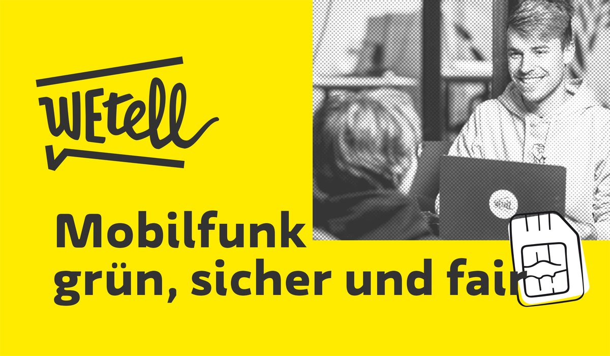 Haus des Stiftens (@stifter_helfen) on Twitter photo Mit <a href="/WEtellMobilfunk/">WEtell.Mobilfunk</a> telefoniert und surft ihr 100% #klimapositiv. Ihr wollt #Datenschutz? Natürlich! Eine monatliche Kündigungsfrist? Klar!
Und das Beste: Je mehr #Stifterhelfen Nutzer:innen zu WEtell wechseln, desto mehr Rabatt erhalten alle Tarife.
➡️kurzlinks.de/28sm Mit <a href="/WEtellMobilfunk/">WEtell.Mobilfunk</a> telefoniert und surft ihr 100% #klimapositiv. Ihr wollt #Datenschutz? Natürlich! Eine monatliche Kündigungsfrist? Klar!
Und das Beste: Je mehr #Stifterhelfen Nutzer:innen zu WEtell wechseln, desto mehr Rabatt erhalten alle Tarife.
➡️kurzlinks.de/28sm