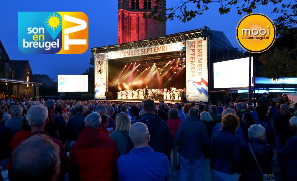 MooiSenBkrant's tweet photo. Live uitzendingen Remember September
#mooisonenbreugel #demooisonenbreugelkrant #sonenbreugel #senb #gemeentesonenbreugel #rememberseptember
https://t.co/y82qCUB7ui https://t.co/E9PkJwE79M