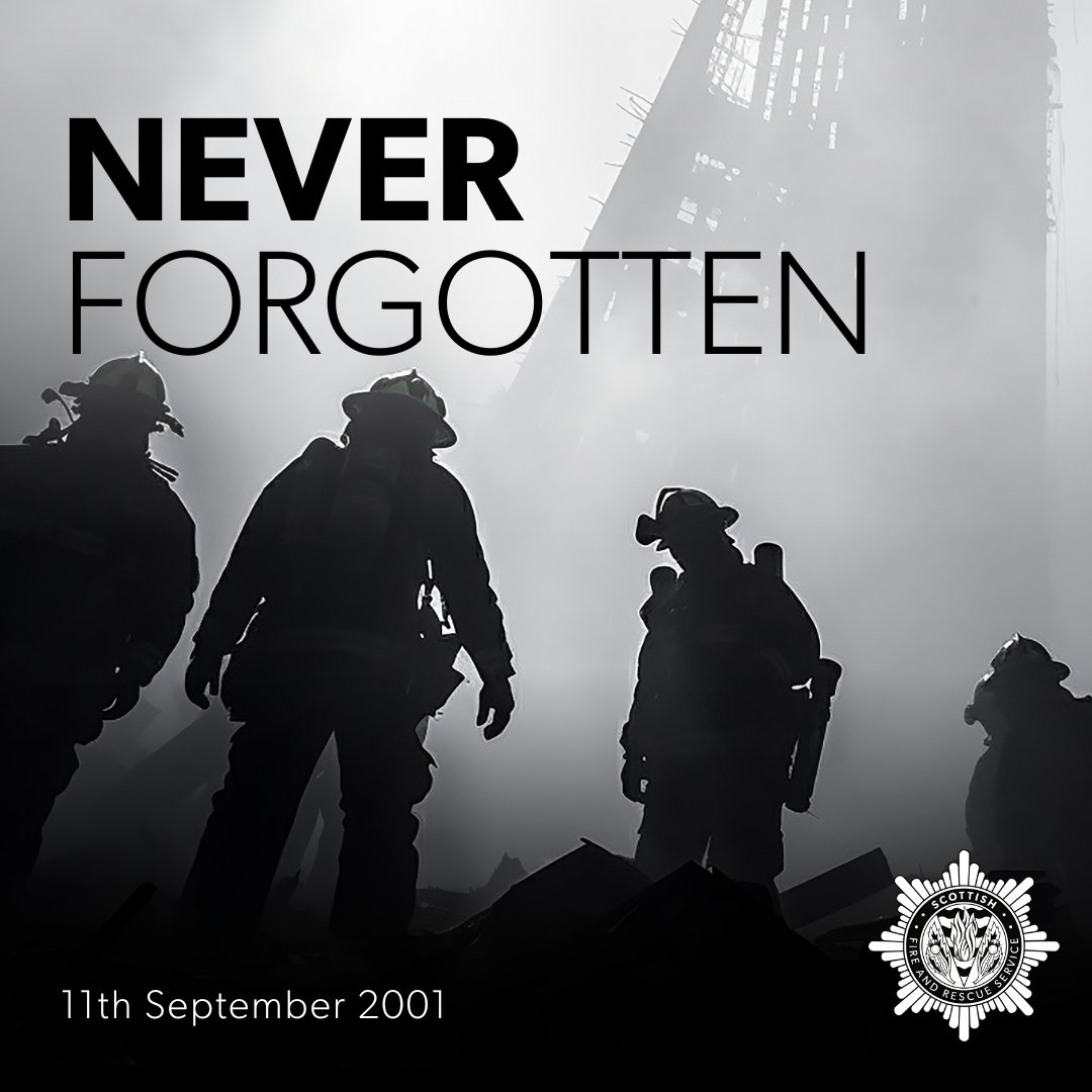 Today, we pause to remember the firefighters who lost their lives on 9/11. 

We stand with our colleagues across the world.

#911Anniversary