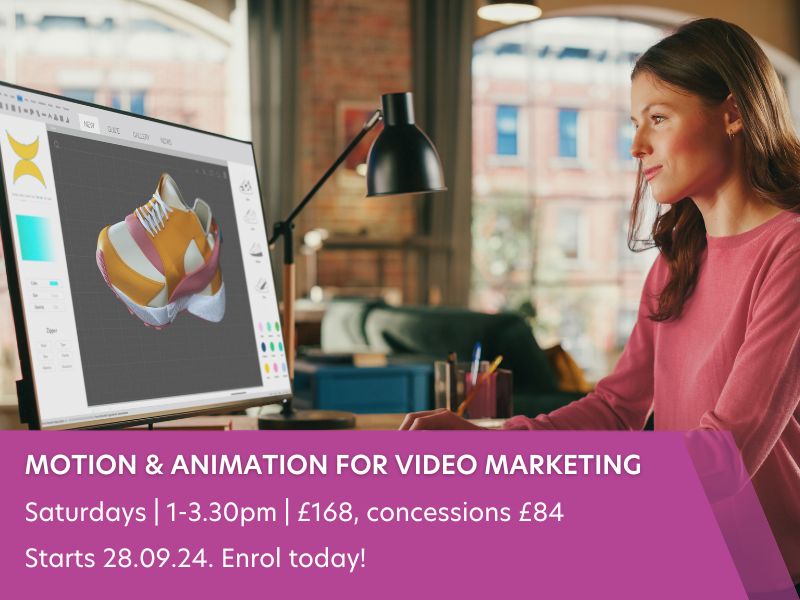 WMCollege's tweet image. This Saturday course is perfect for those looking to enhance their skills within video marketing whilst working during the week.

Find out more and enrol here 👉 bit.ly/47kaHou 

#learntothrive #vieomarketing #animation #weekendcourses #adulteducation