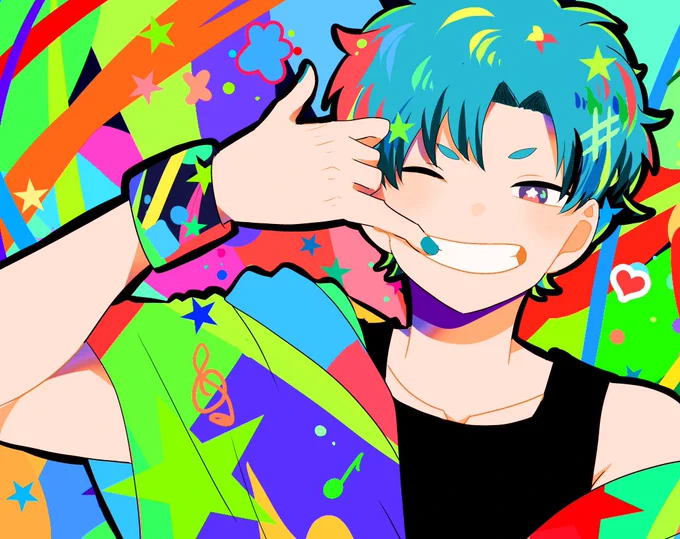 #一日一枚 カラフル
