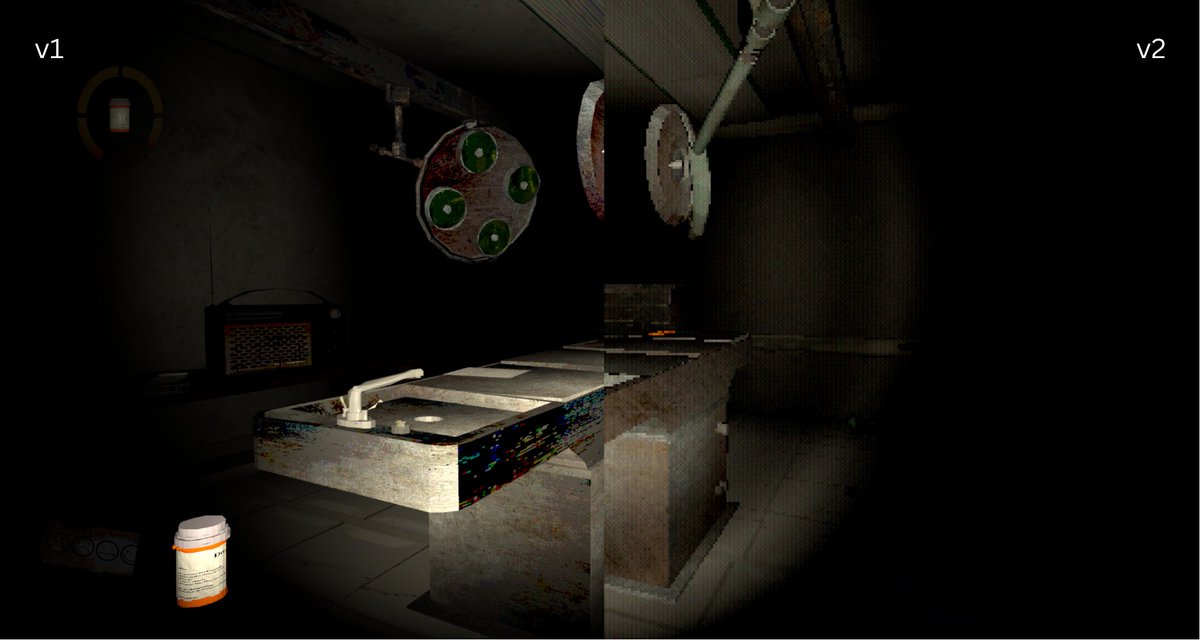 TheScaphism's tweet photo. That's my first game and im trying to update it atleast once per week, so any feedback is appreciated and if anybody would like to try this game, you can check it on itchio:

https://t.co/44KrfSh7IW

It's a small horror game, now a demo (since i dont have that much content). https://t.co/HXYmZAKG89