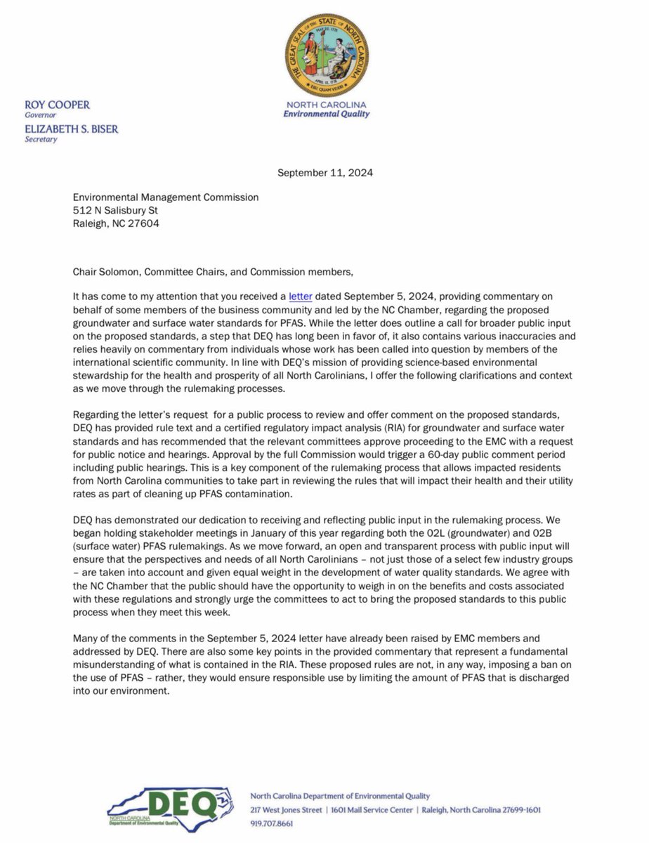 Secretary Elizabeth Biser tweet media